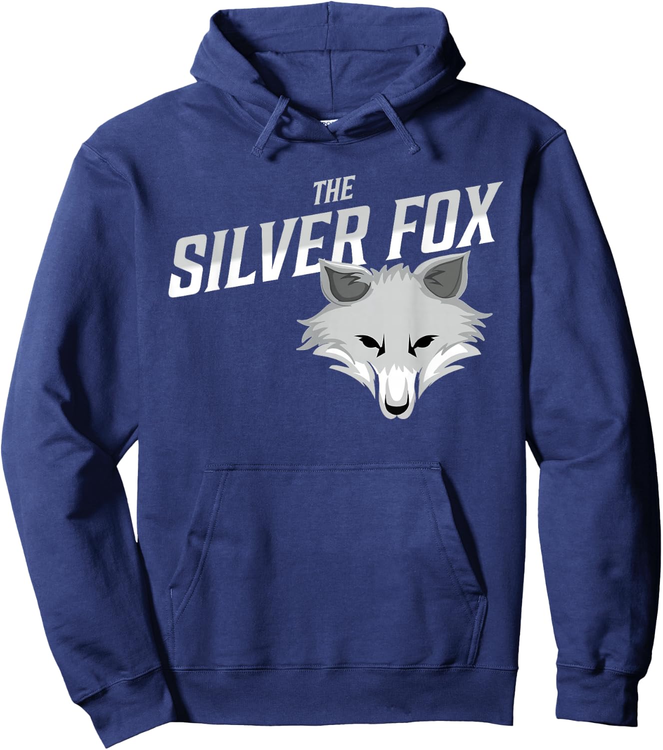 The Silver Fox Holiday Hoodie - Hoodie | Navy