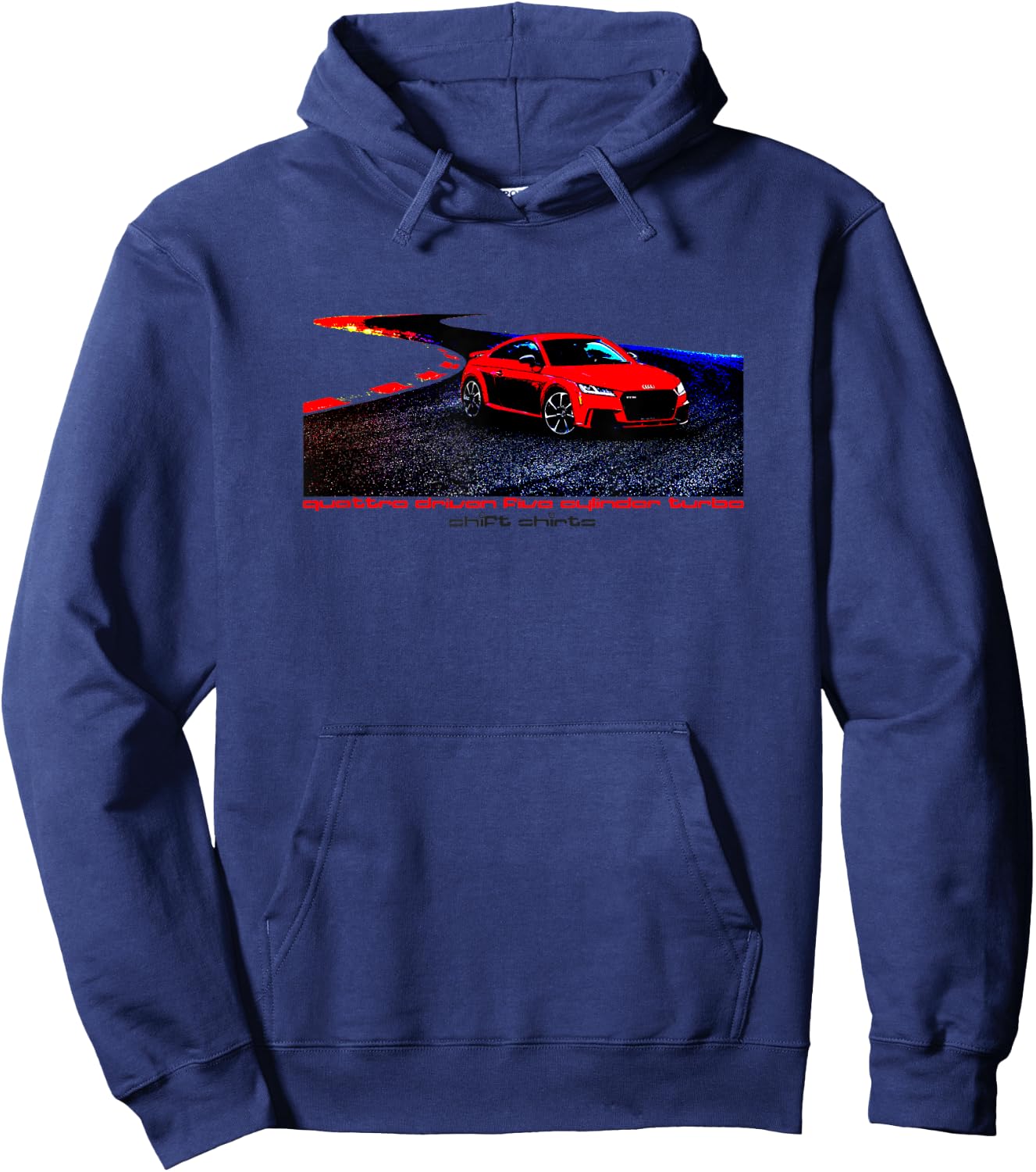 Quattro Cinque - TTRS Inspired Hoodie - Hoodie | Navy