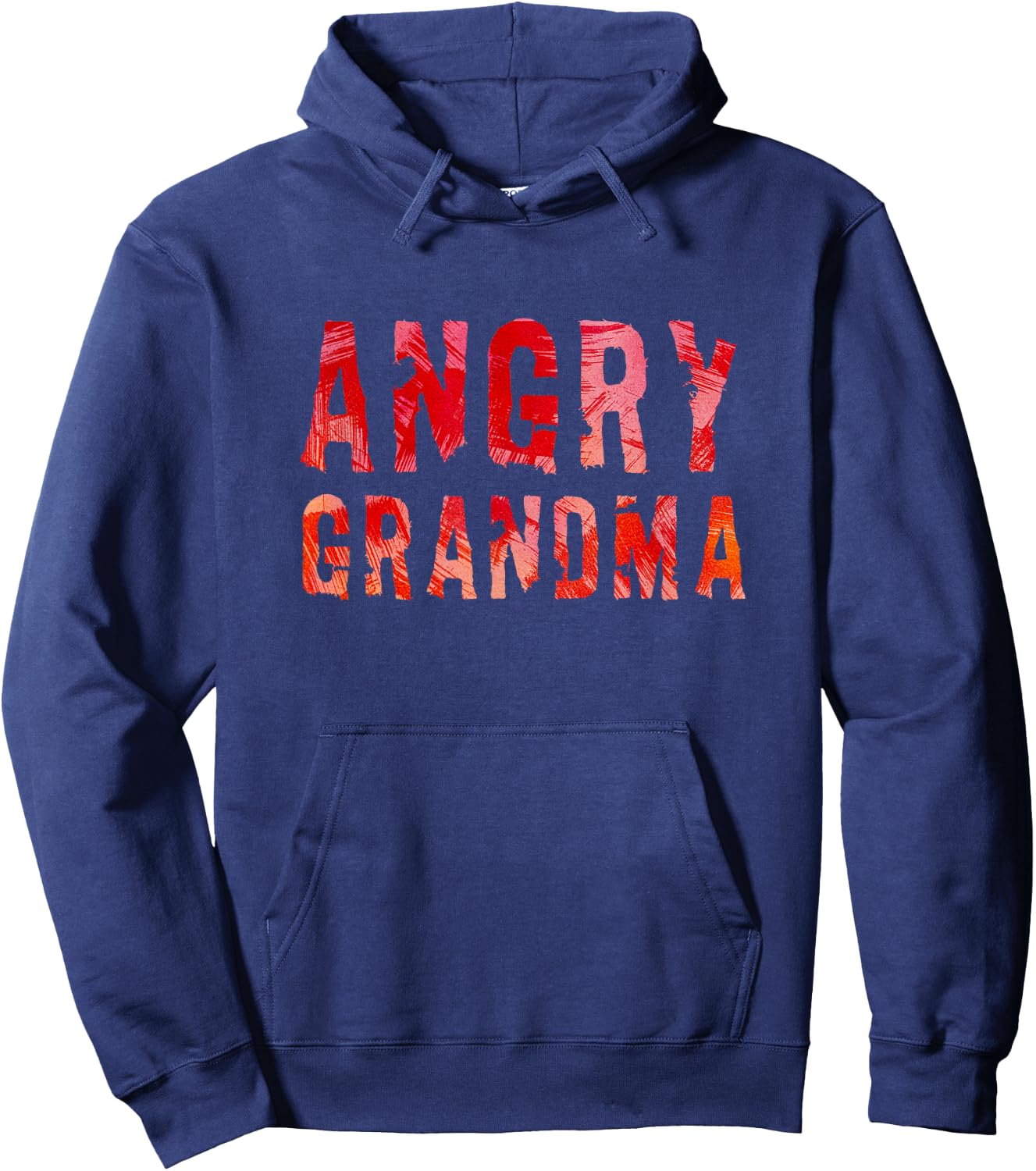 Angry Grandma Hoodie - Hoodie | Navy