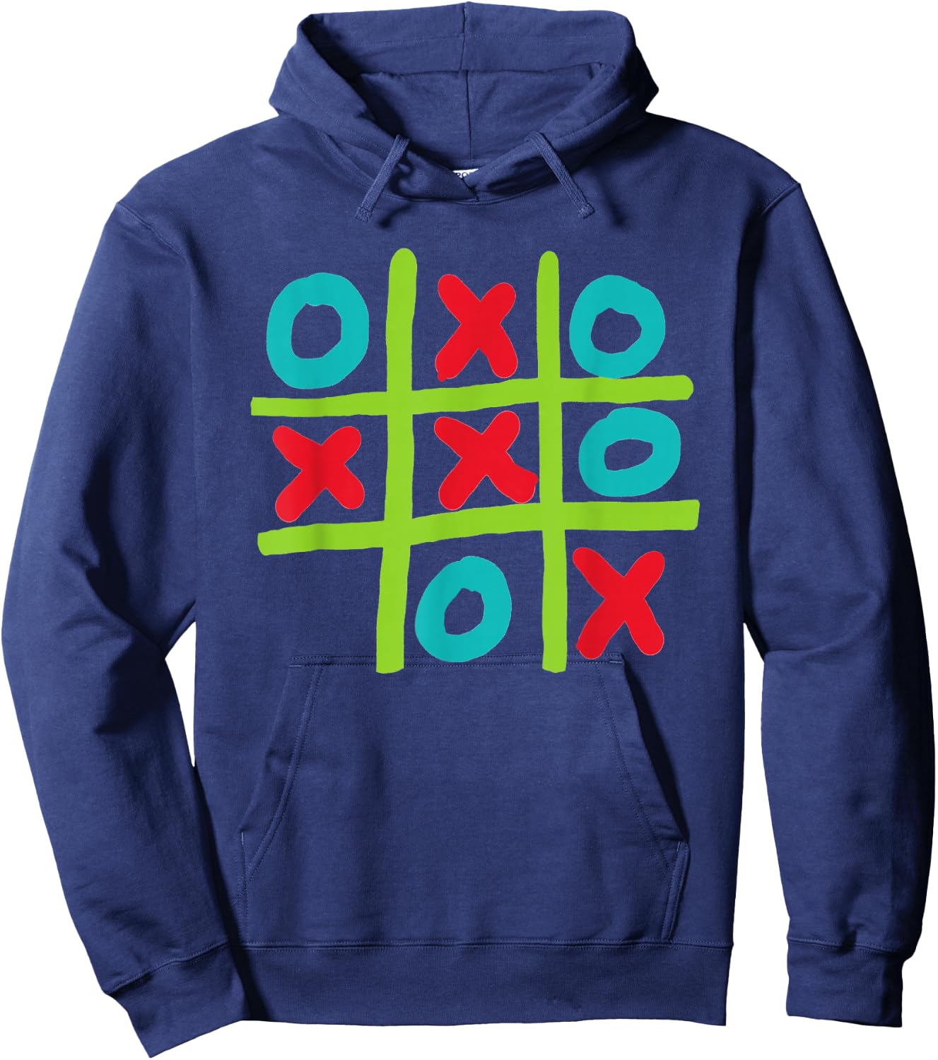 Tic-tac-toe Hoodie - Hoodie | Navy