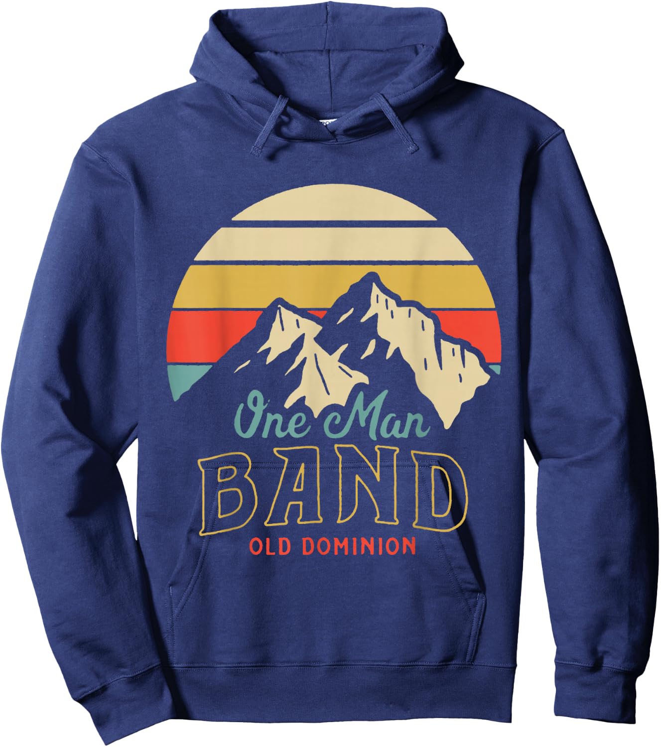 Old Dominion One Man Band Mountains Hoodie - Hoodie | Navy
