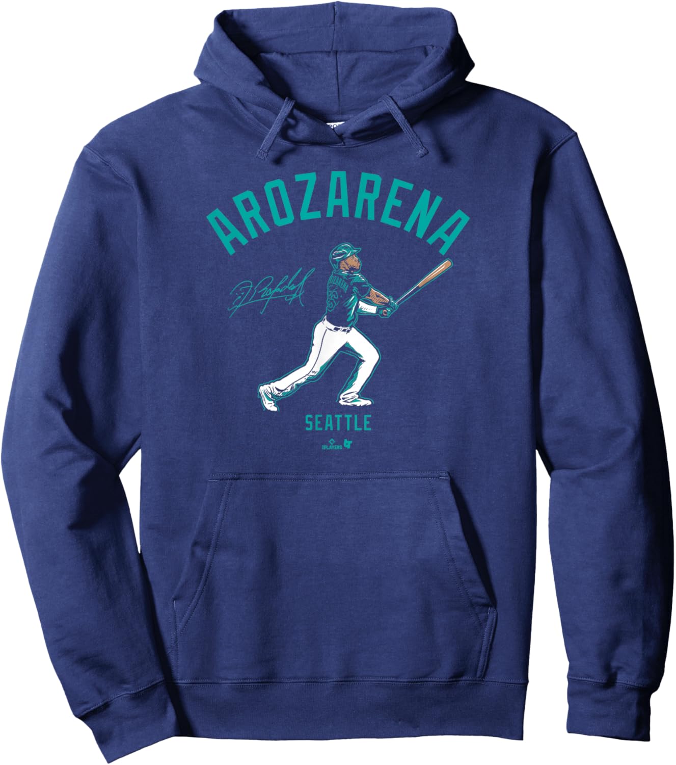 Randy Arozarena - Seattle Swing - Seattle Baseball Hoodie - Hoodie | Navy
