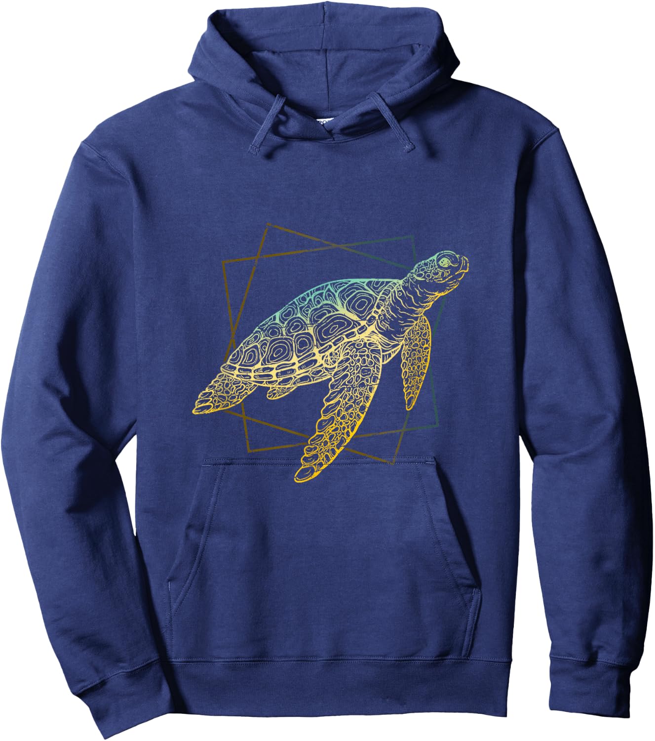 Ocean Animal Sea Creature Turtle Hoodie - Hoodie | Navy