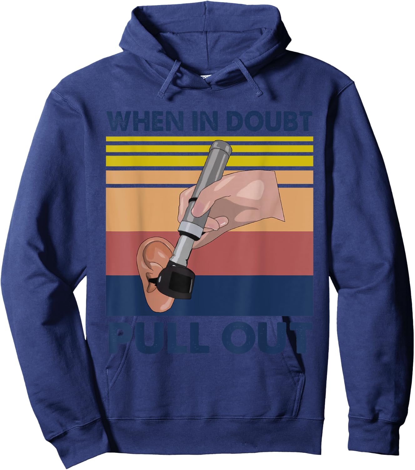 Audiologist Ear Doctors Audiology ENT ORL Gift Apparel Hoodie - Hoodie | Navy