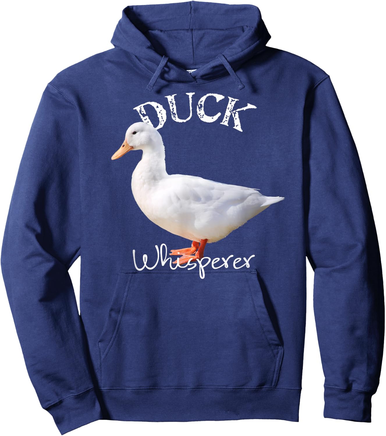 Duck Whisperer Shirt Pekin Duck Shirt I love Ducks Hoodie - Hoodie | Navy
