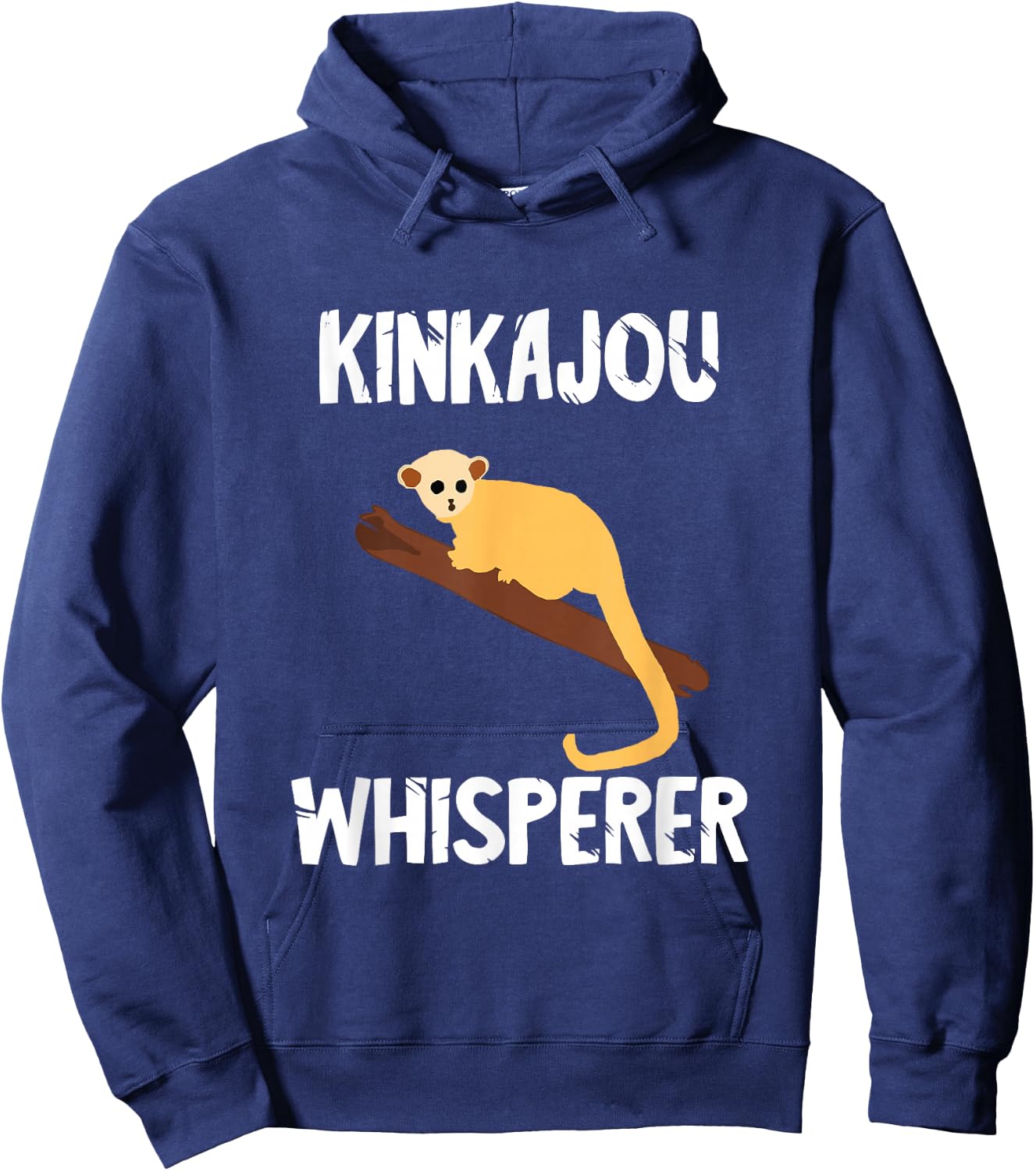 Kinkajou Whisperer Night Walkers Funny Carnivores Animals Hoodie - Hoodie | Navy