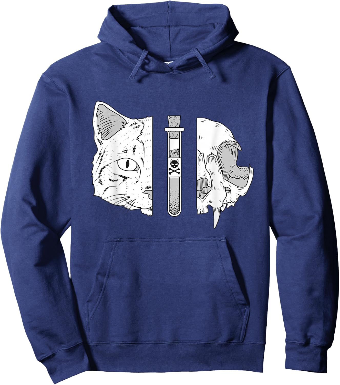 Physics - Science Student Physicist Schrodingers Cat Hoodie - Hoodie | Navy