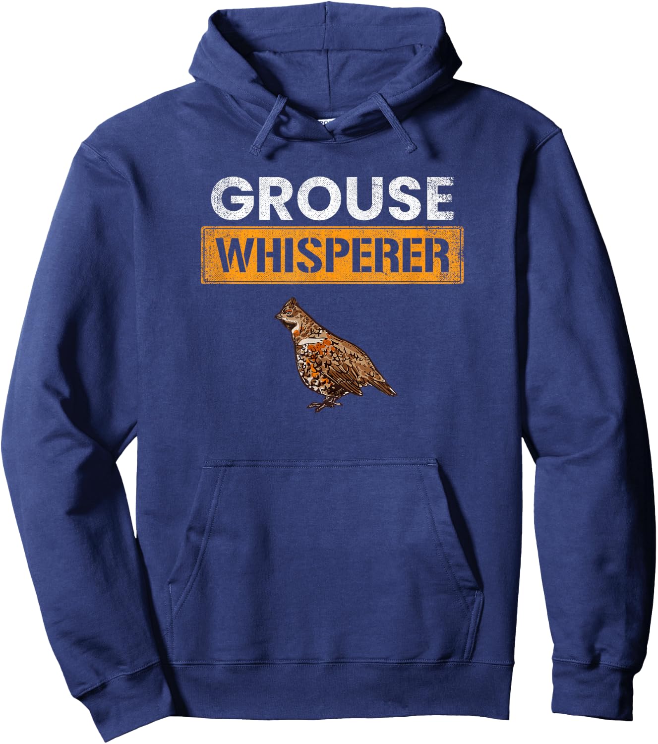 Grouse Whisperer, Bird Hunting Grouse Hoodie - Hoodie | Navy