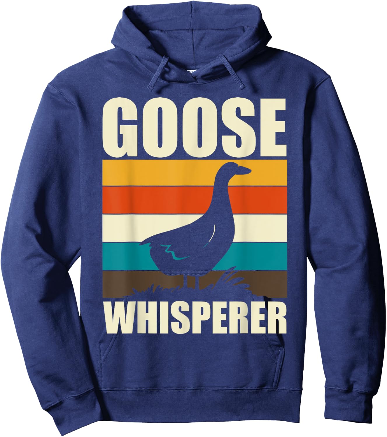 Goose Whisperer Goose Hoodie - Hoodie | Navy