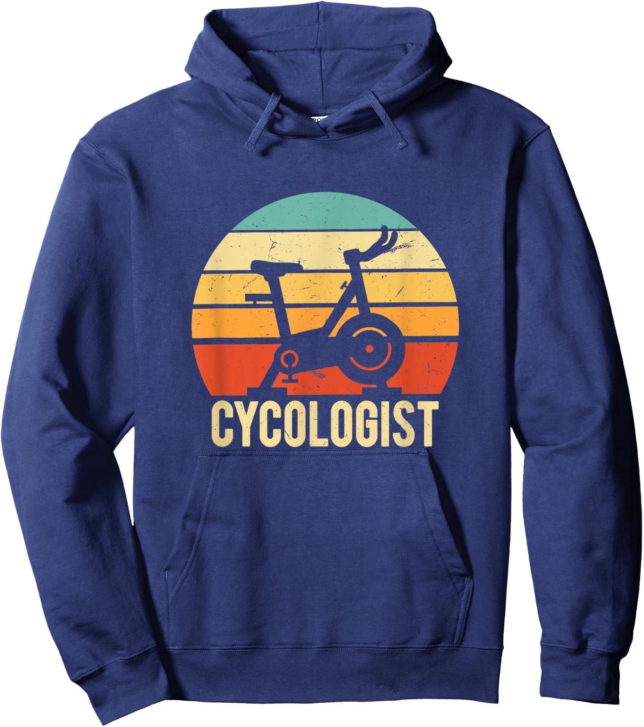 Cycologist Bike Rider | Funny Spin Class Cyclist Gift Hoodie - Hoodie | Navy
