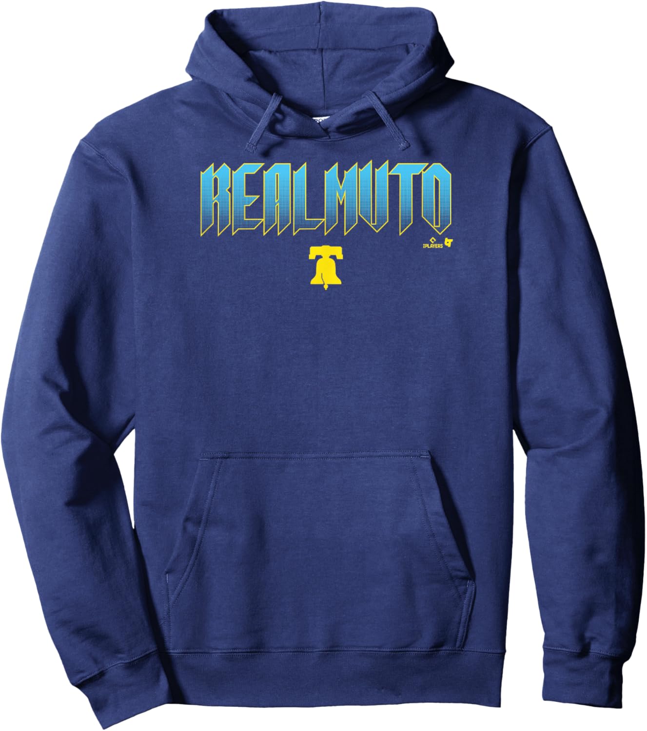 J.T. Realmuto: Philadelphia City Edition Text Hoodie - Hoodie | Navy