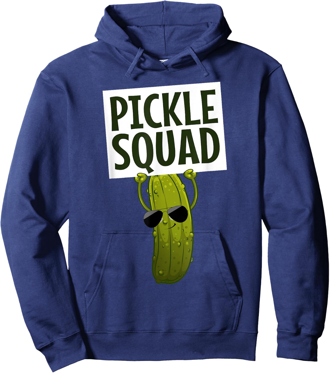 Funny Pickle Design Women Kids Cucumber Pickle Lover Hoodie - Hoodie | Navy