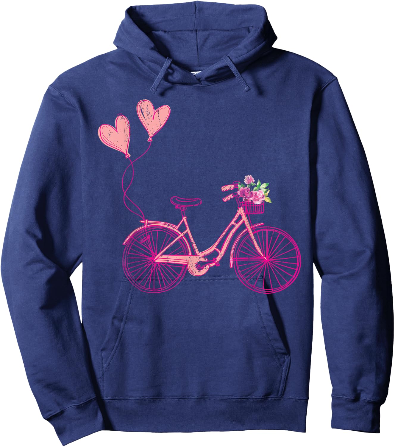 Bike Cycling Love Cyclist Women Girls Gift Bicycle Hoodie - Hoodie | Navy