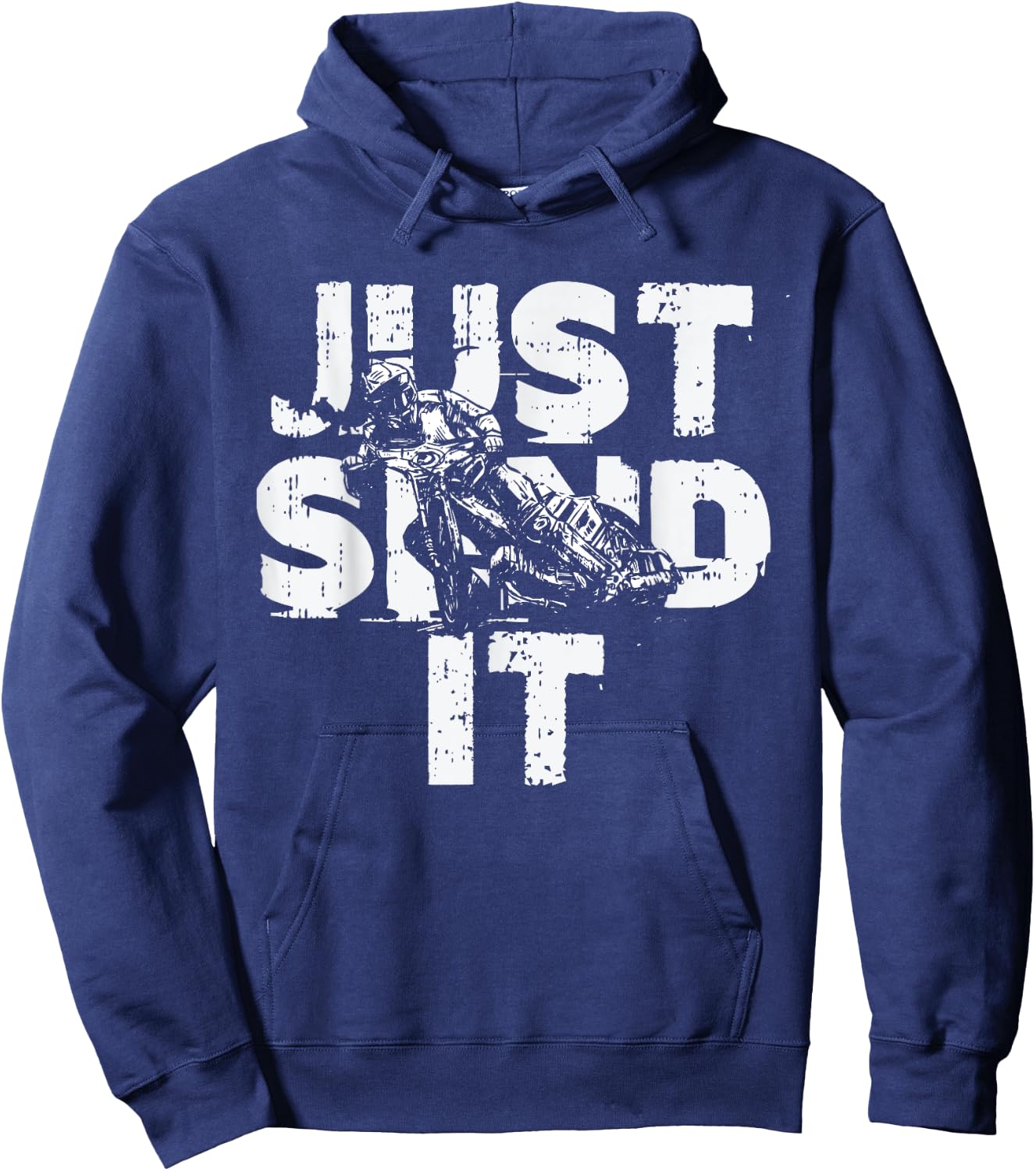 Just Send It Motocross Cool Motorcycle Dirt Bike Biker Gift Hoodie - Hoodie | Navy