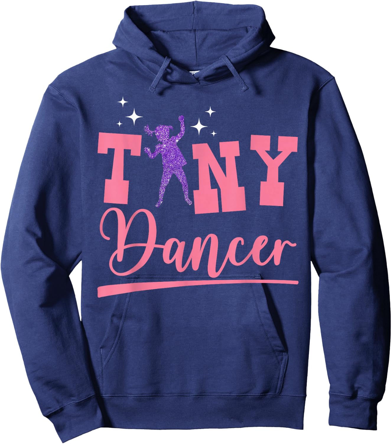 Tiny Dancer Cute Dance Kids Dancing Workout Practice Dancers Hoodie - Hoodie | Navy
