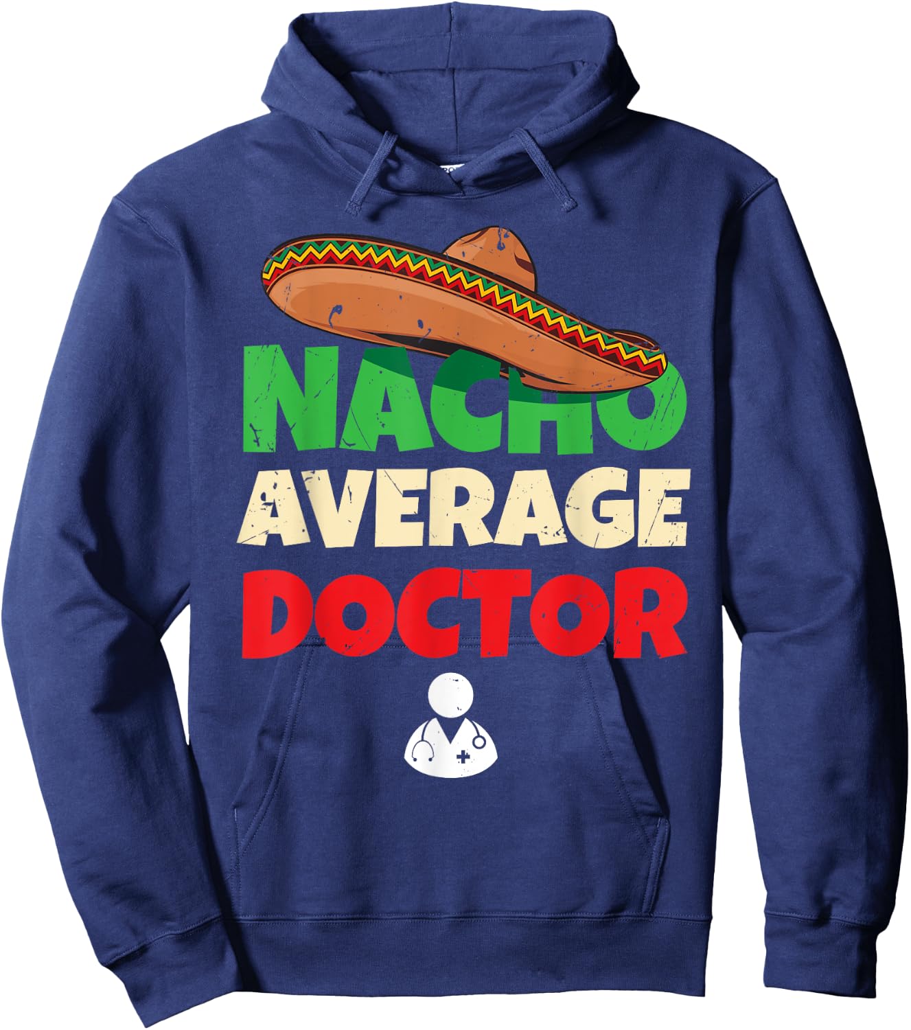 Apparel for Doctors | Medical Student Joke Pun Funny Doctor Hoodie - Hoodie | Navy