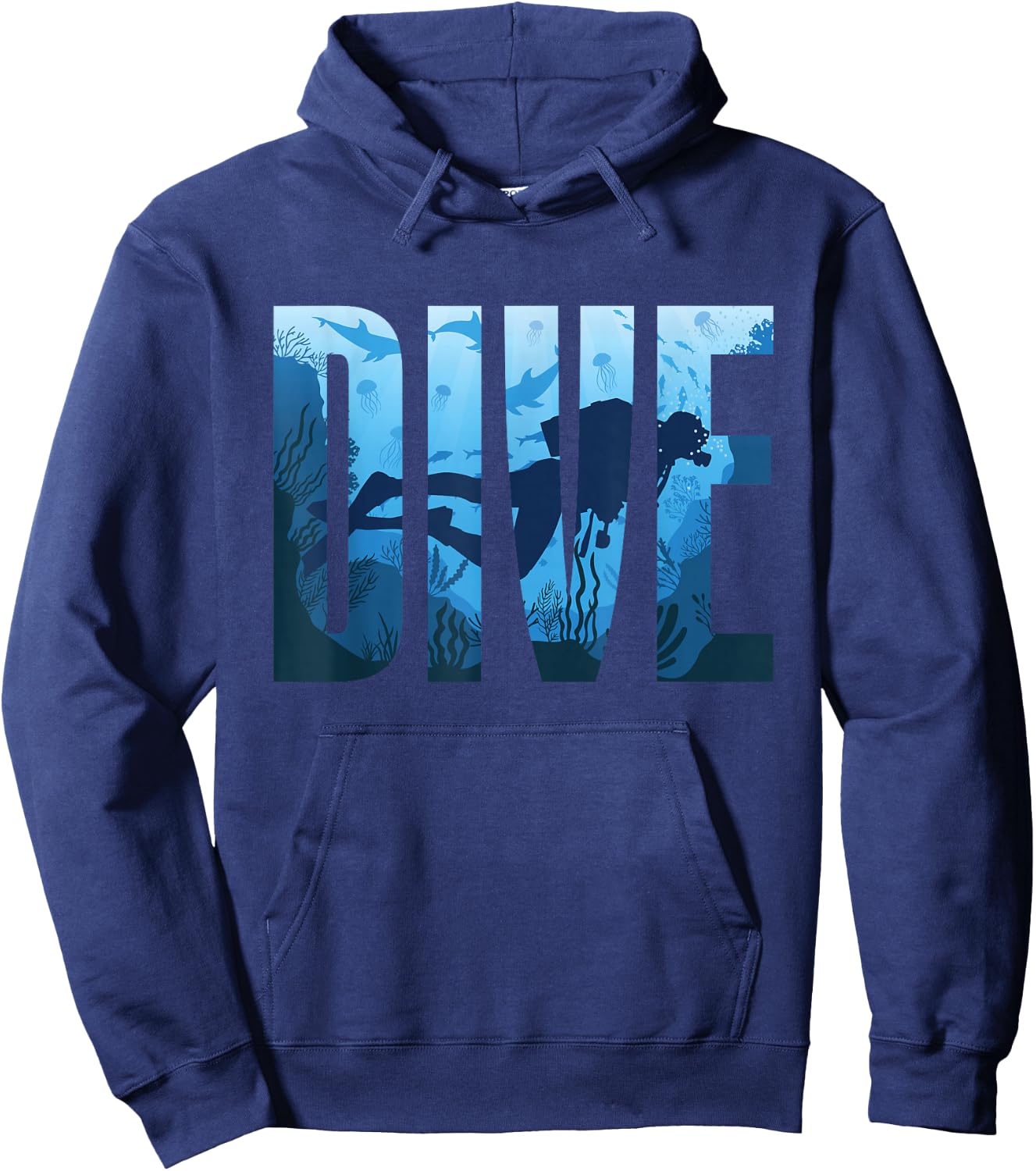 Dive Scuba Diving Hoodie - Hoodie | Navy