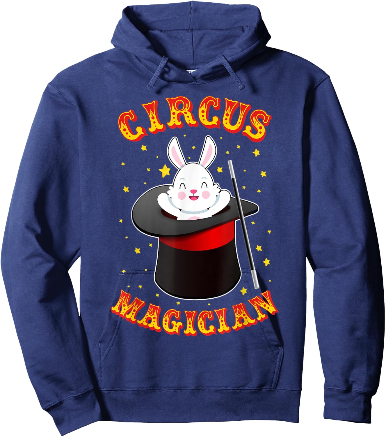 Circus Magician Costume - Circus Party Shirt - Circus Hoodie - Hoodie | Navy