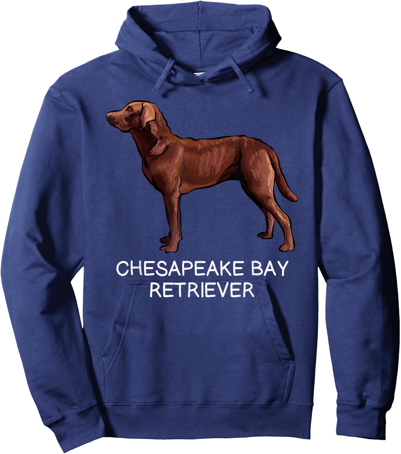 Chesapeake Bay Retriever Crazy Dog Lover Men Women Girls Kids Hoodie - Hoodie | Navy