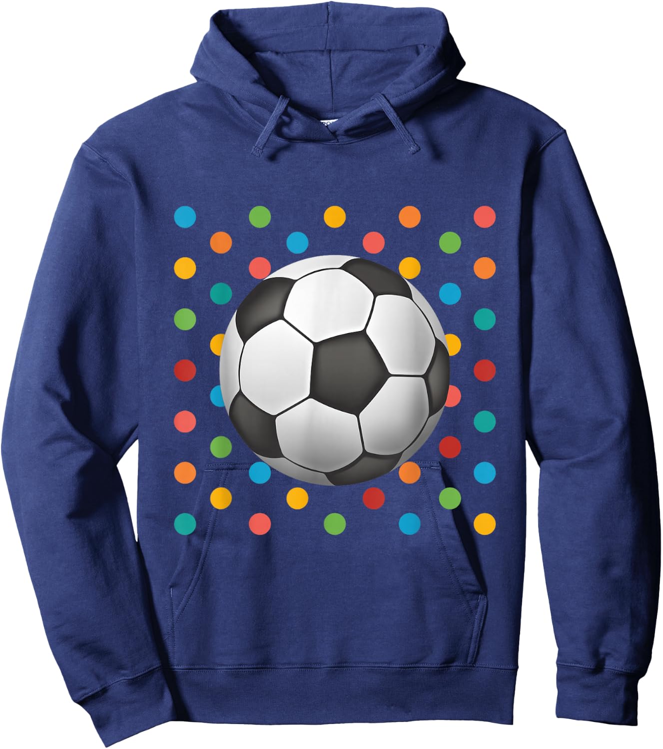 Dot Day Shirt Polka Dots Soccer Kids Boys Girls Youths Hoodie - Hoodie | Navy