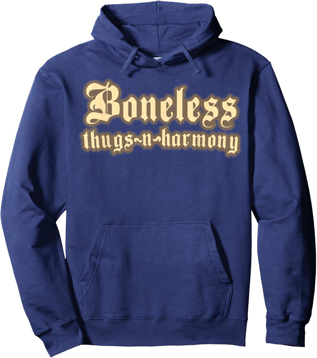 Boneless Thugs N Harmony Hoodie - Hoodie | Navy
