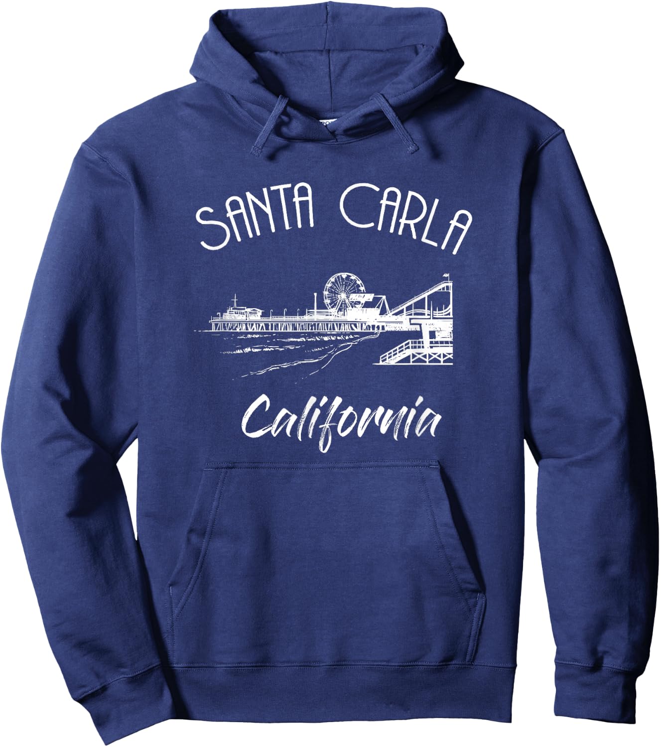 Santa Carla California - Murder capital of the world Hoodie - Hoodie | Navy