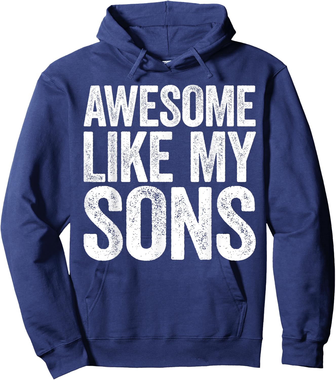 Awesome Like My SonS Shirt Men Women Parents Day Hoodie - Hoodie | Navy