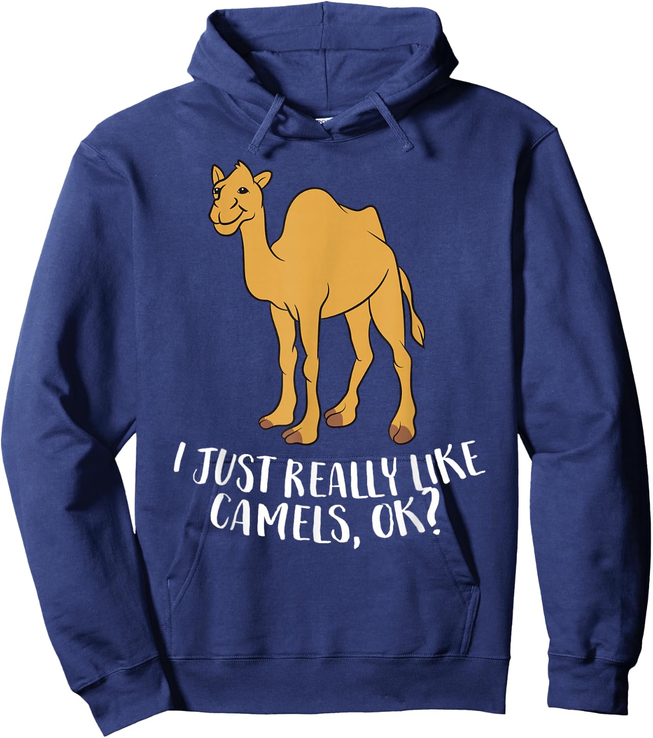 Funny Camels I Just Really Like Camels Ok Funny Camel Gift Hoodie - Hoodie | Navy