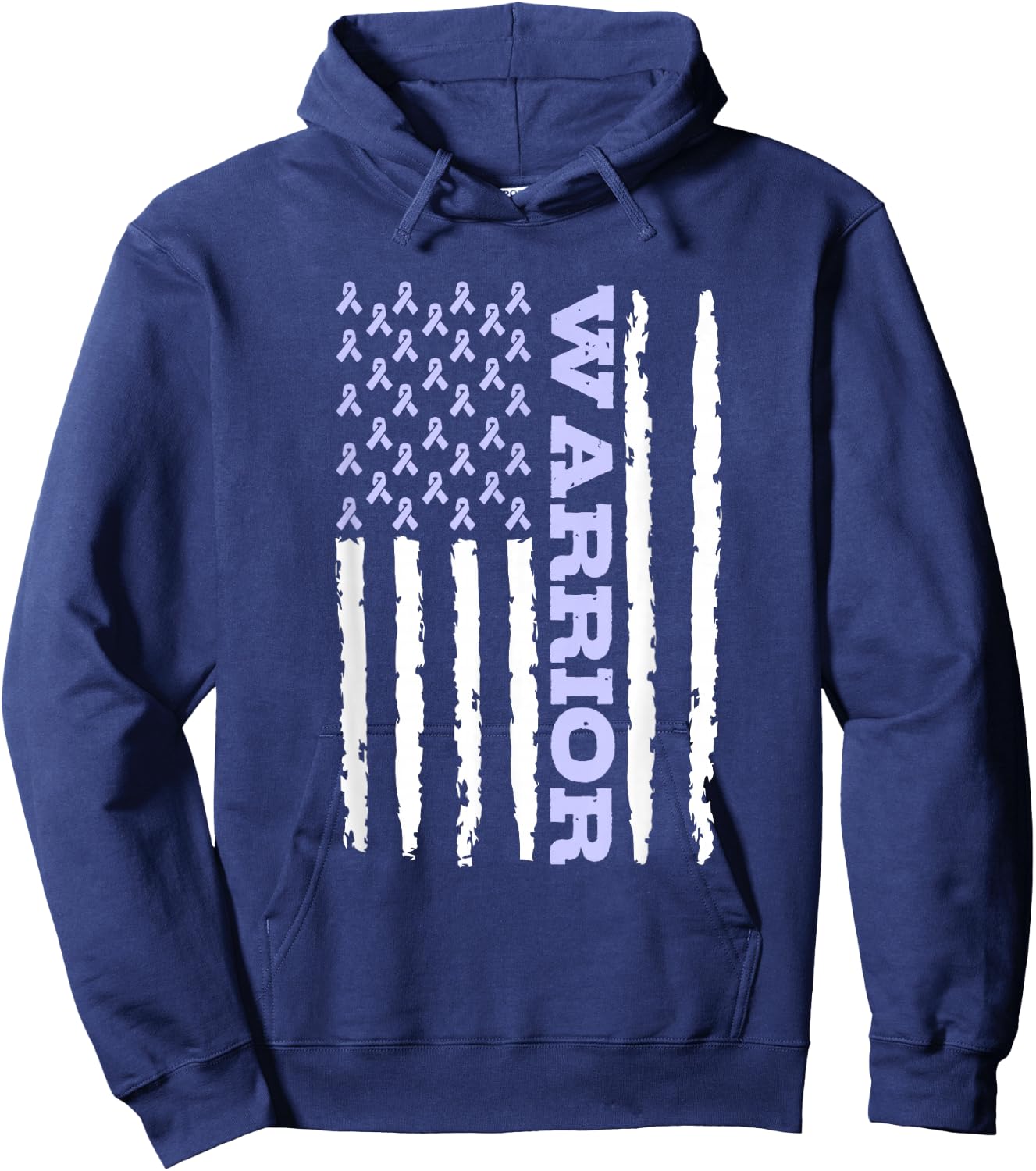 Esophageal Cancer Awareness Hoodie - Hoodie | Navy