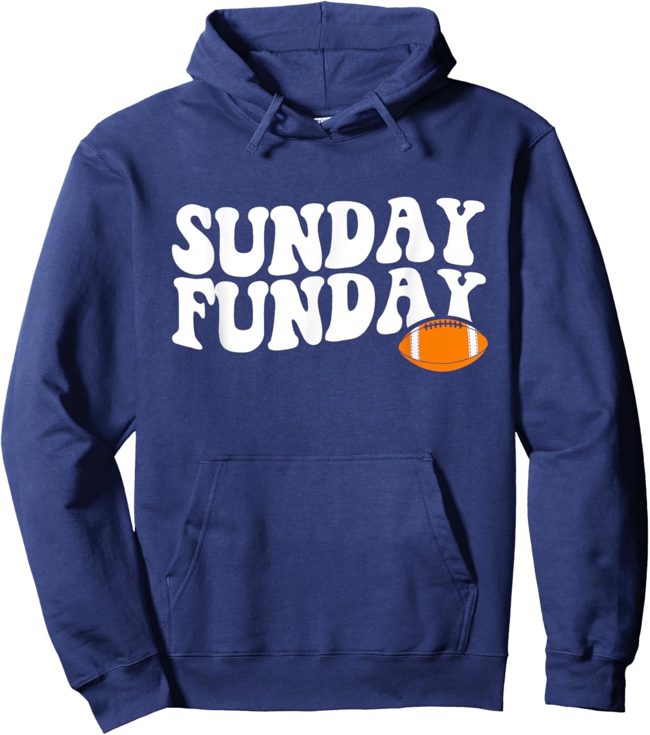 Sunday Funday Football Hoodie - Hoodie | Navy