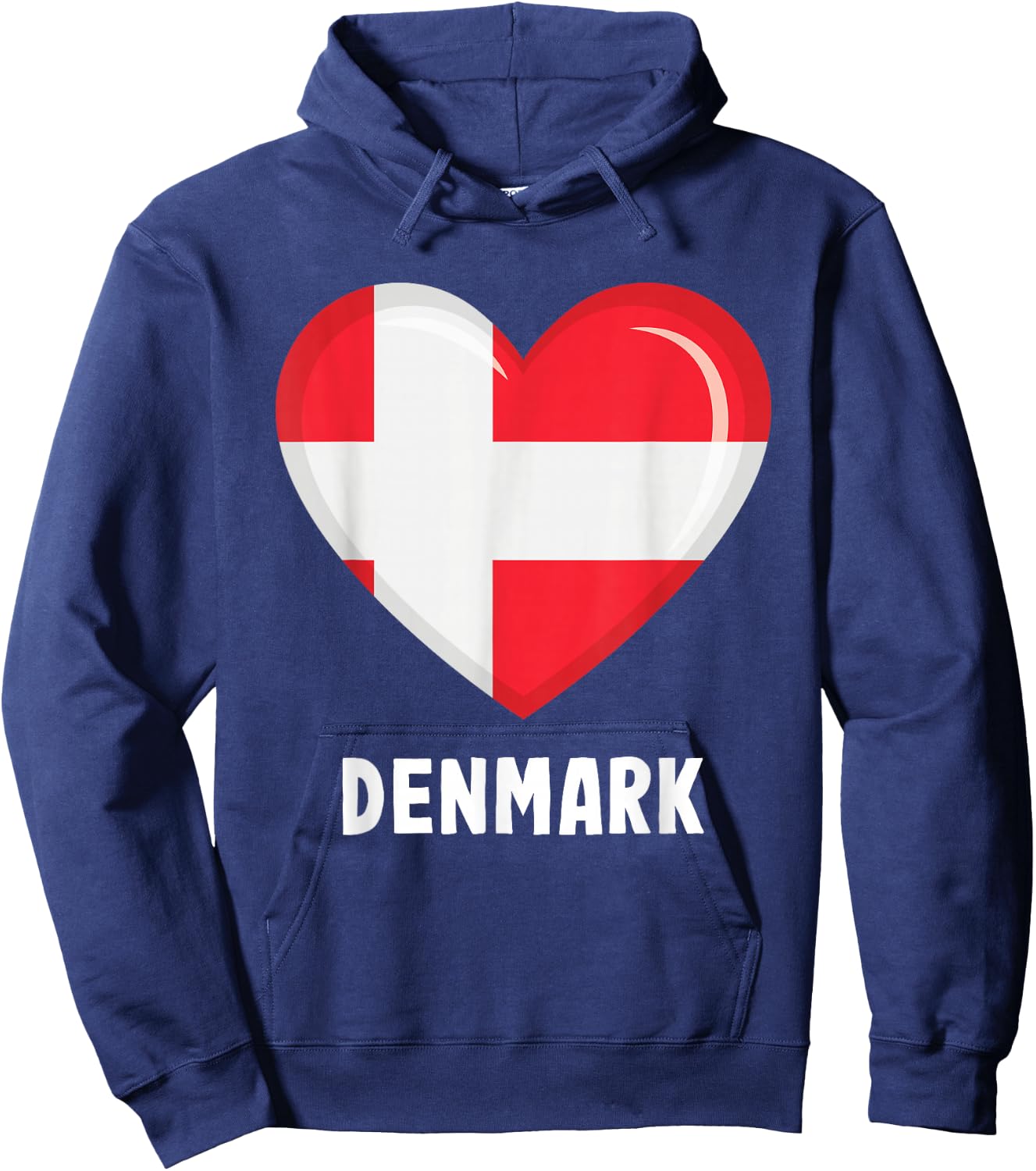 Denmark flag jersey, Danish Hoodie - Hoodie | Navy