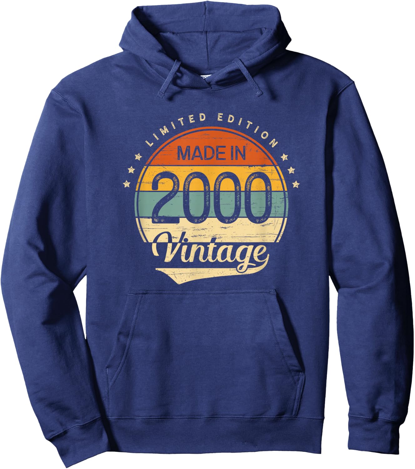 Classic Vintage 2000 Limited Edition 25th Birthday Men Women Hoodie - Hoodie | Navy