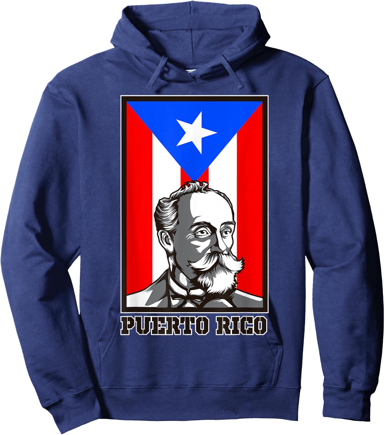 Eugenio Maria de Hostos - Puerto Rican Writer And Statesman Hoodie - Hoodie | Navy