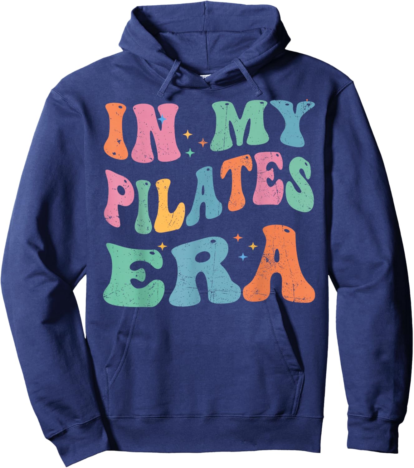 In My Pilates Era, Pilates Instructor Women With Sayings Hoodie - Hoodie | Navy