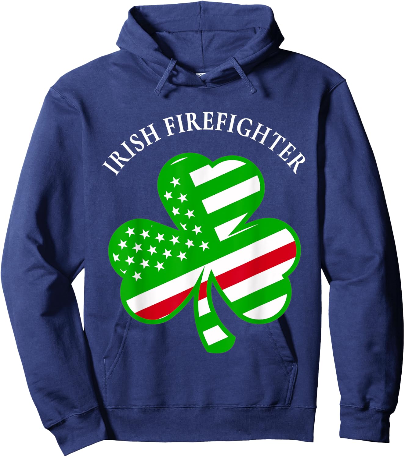Volunteer Firefighters: Irish Firefighter Hoodie - Hoodie | Navy