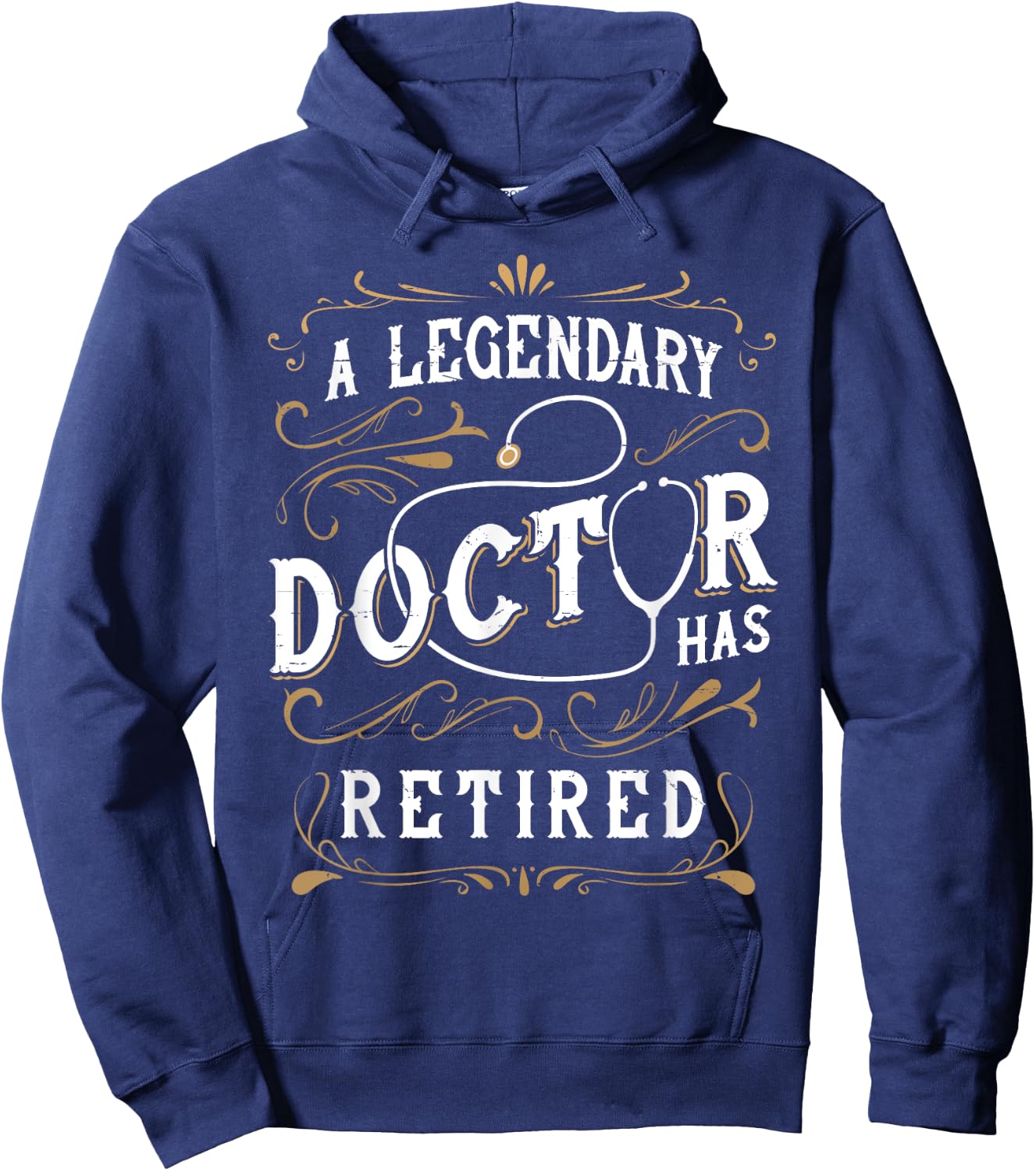 Retired Doctor Retirement for Retiring Medical MD Retired Hoodie - Hoodie | Navy