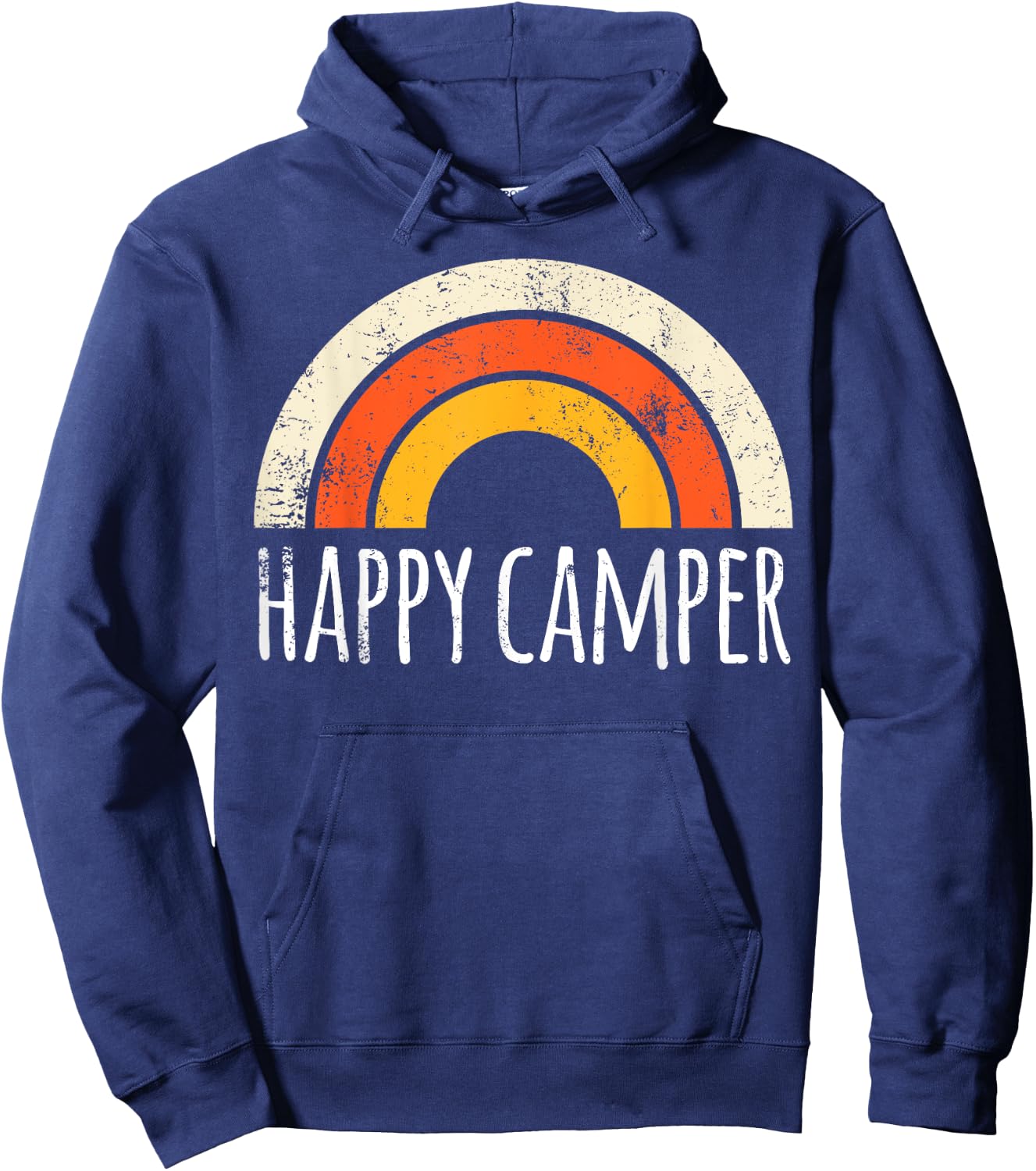 Happy Camper Shirt. Shirts Shirts Graphic Hoodie - Hoodie | Navy