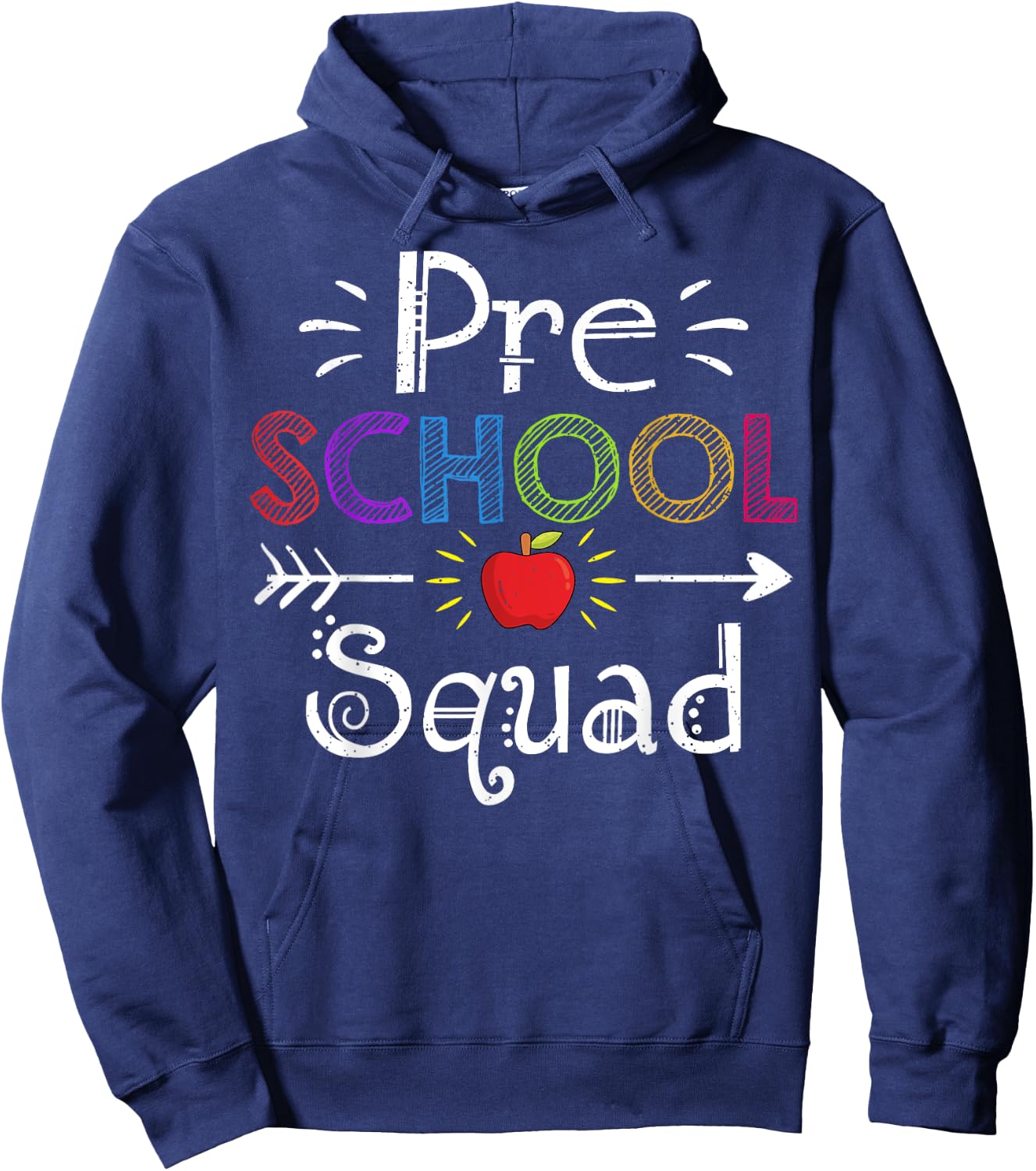 Preschool Squad Gift Preschool Teacher Student Men Women Girls Kids Hoodie - Hoodie | Navy
