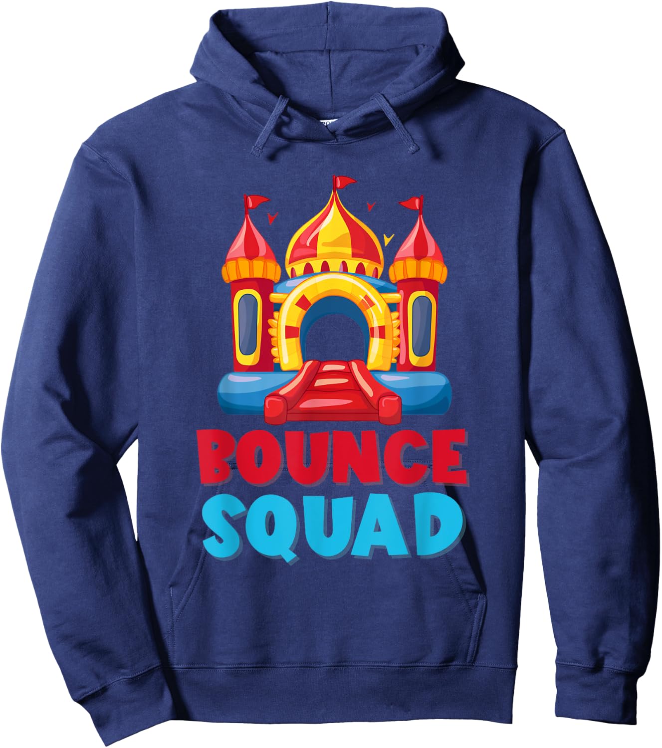Bounce House Birthday Party Funny Bouncing Castle Hoodie - Hoodie | Navy