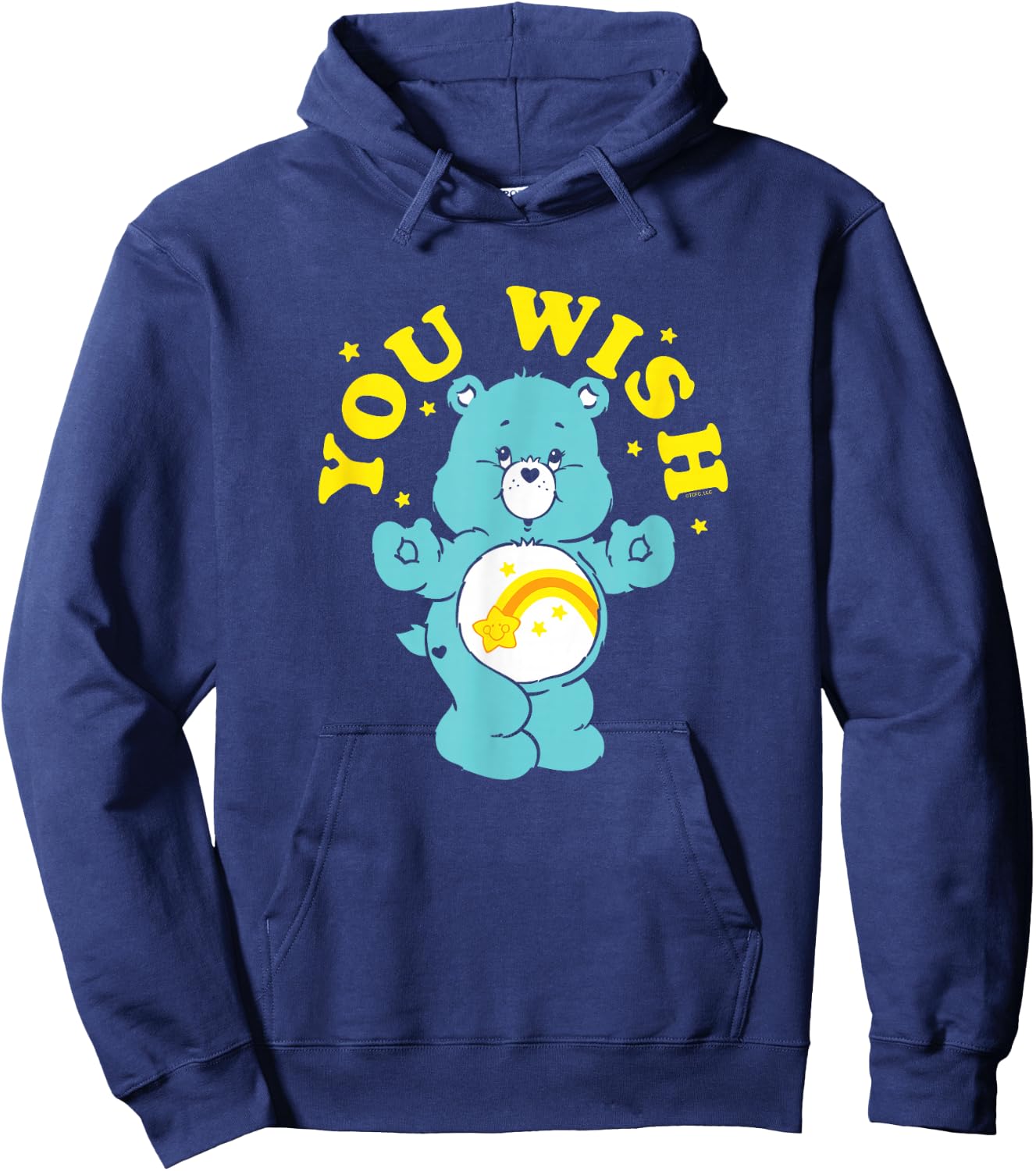 Care Bears You Wish Retro Wish Bear Cute Cartoon Hoodie - Hoodie | Navy