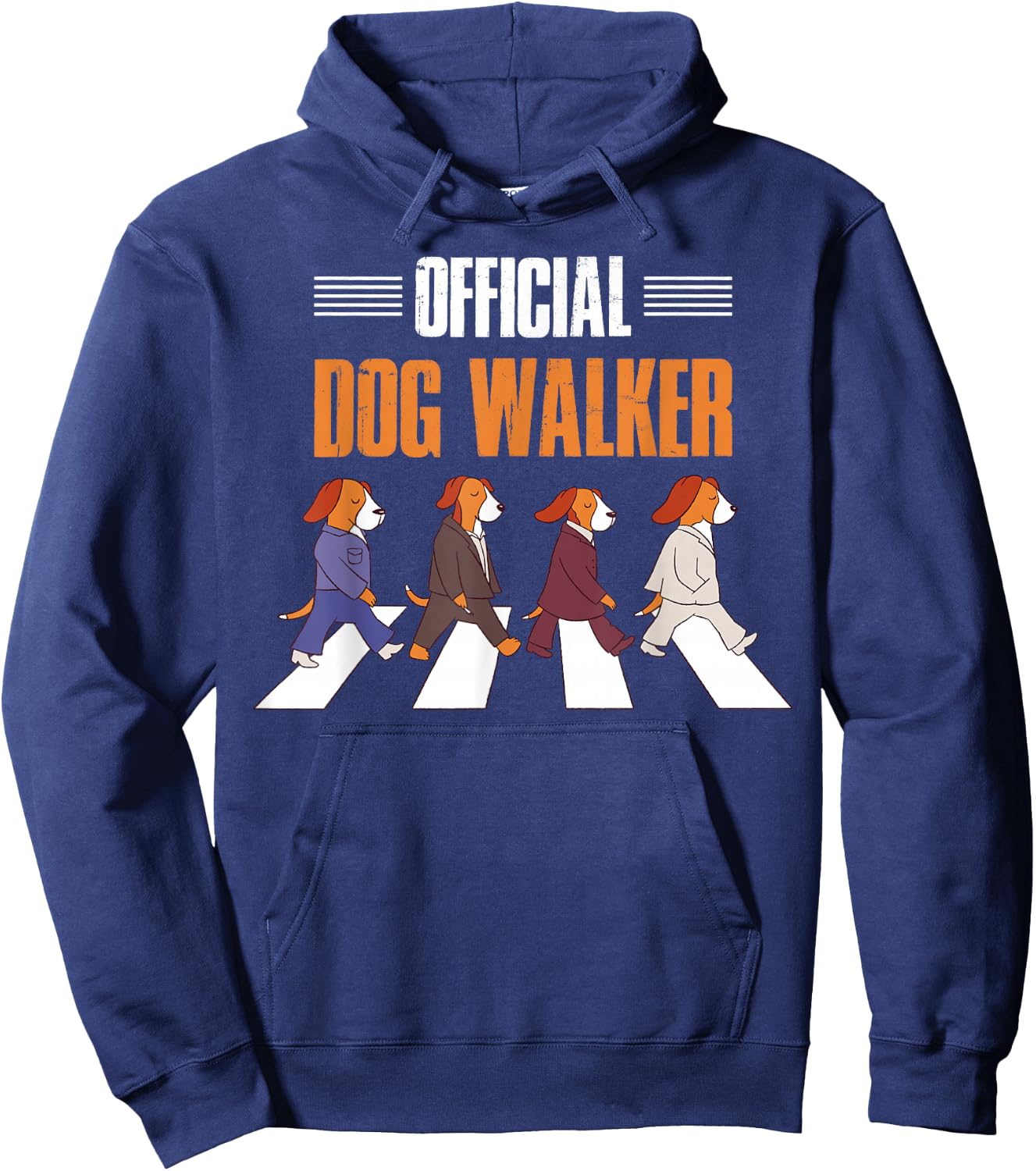 Official Dog Walker Hoodie - Hoodie | Navy
