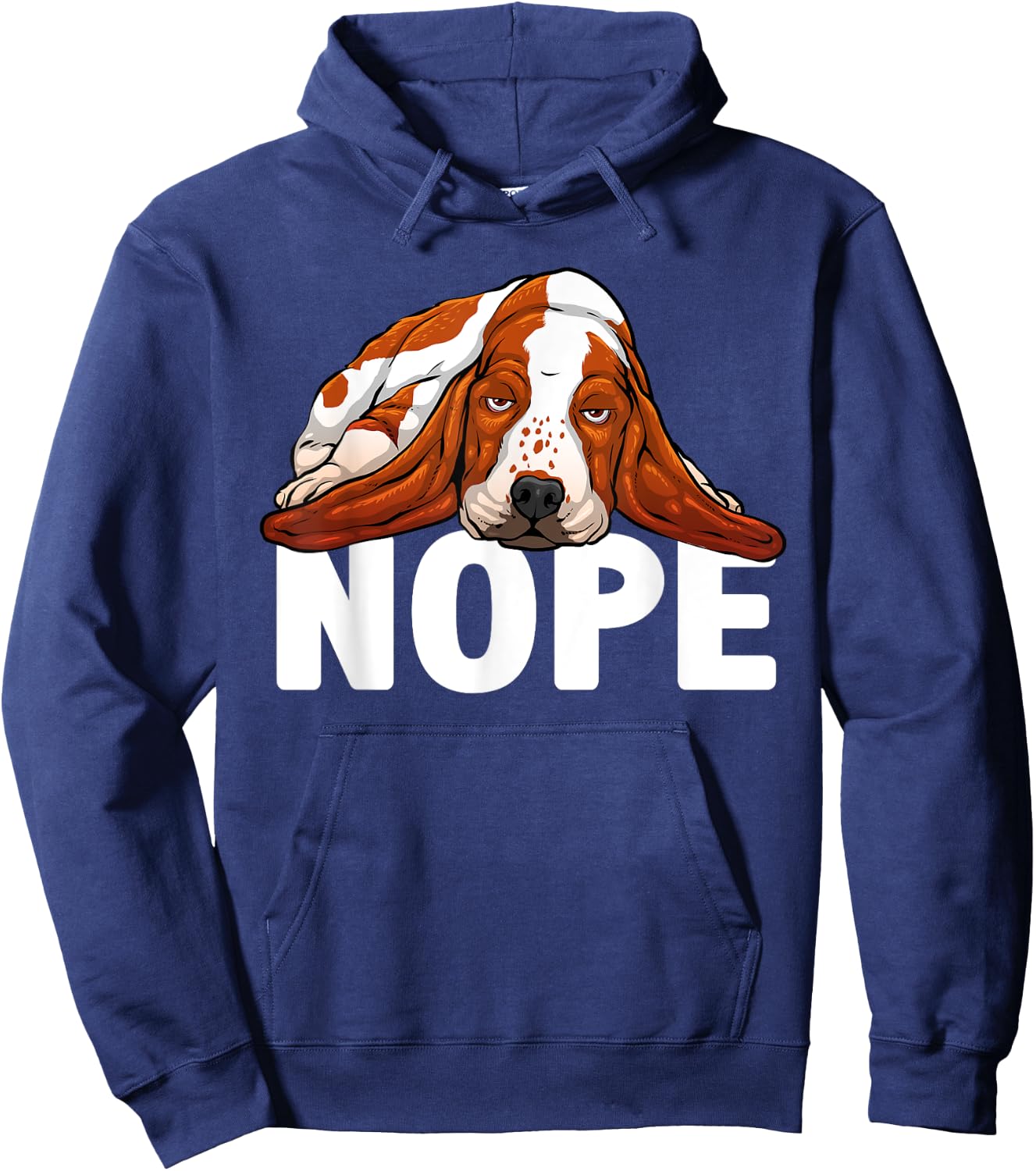 Funny Basset Hound Design Women Basset Hound Lover Hoodie - Hoodie | Navy