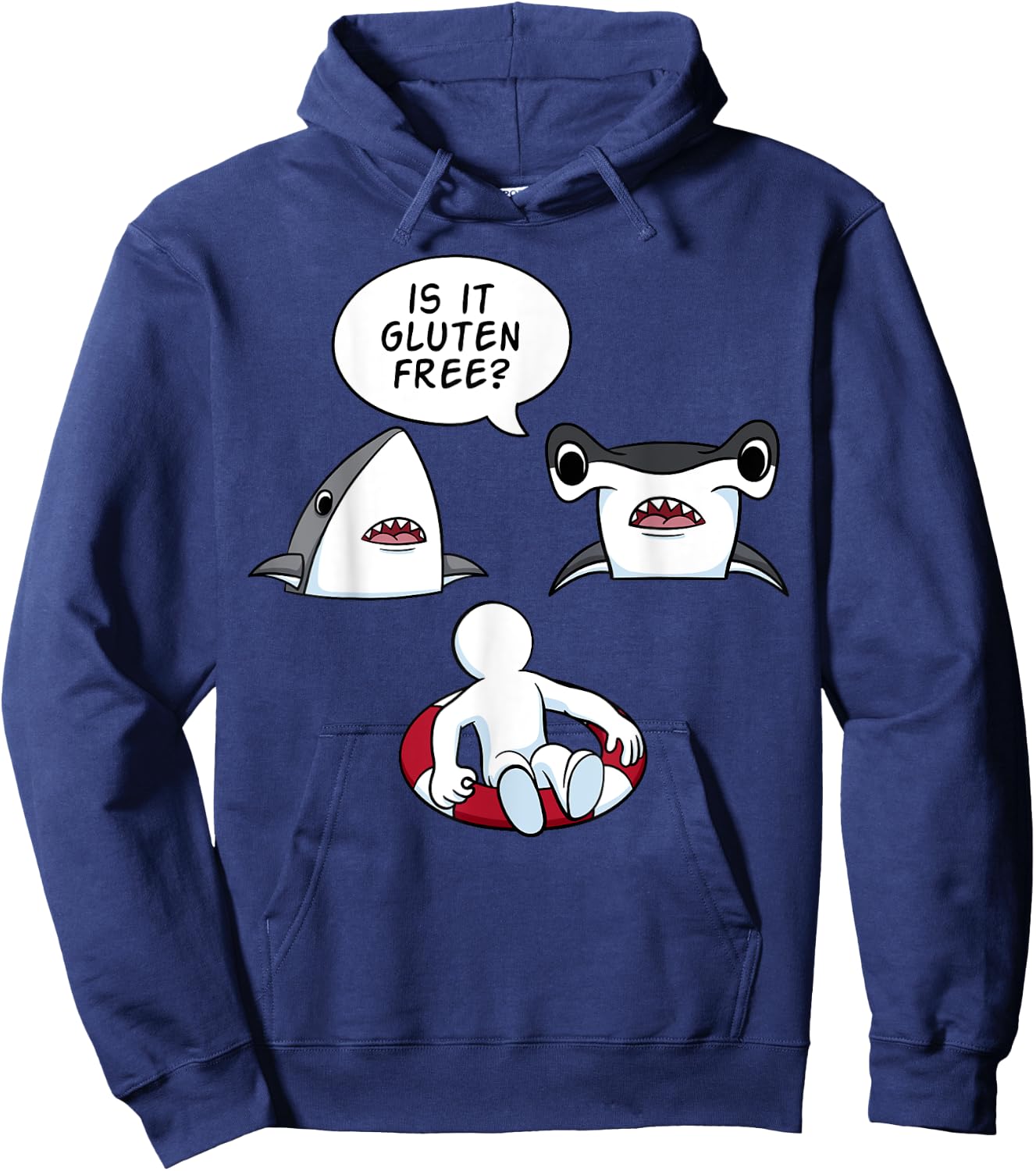 Is It Gluten Free? Celiac Disease Nutritional Plan Gift Hoodie - Hoodie | Navy