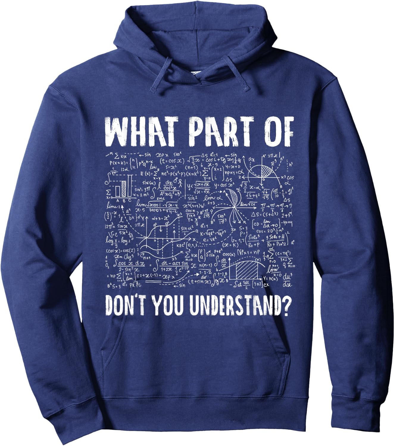 Mathematics Math Geek University Teacher Ironic Joke Small Hoodie - Hoodie | Navy