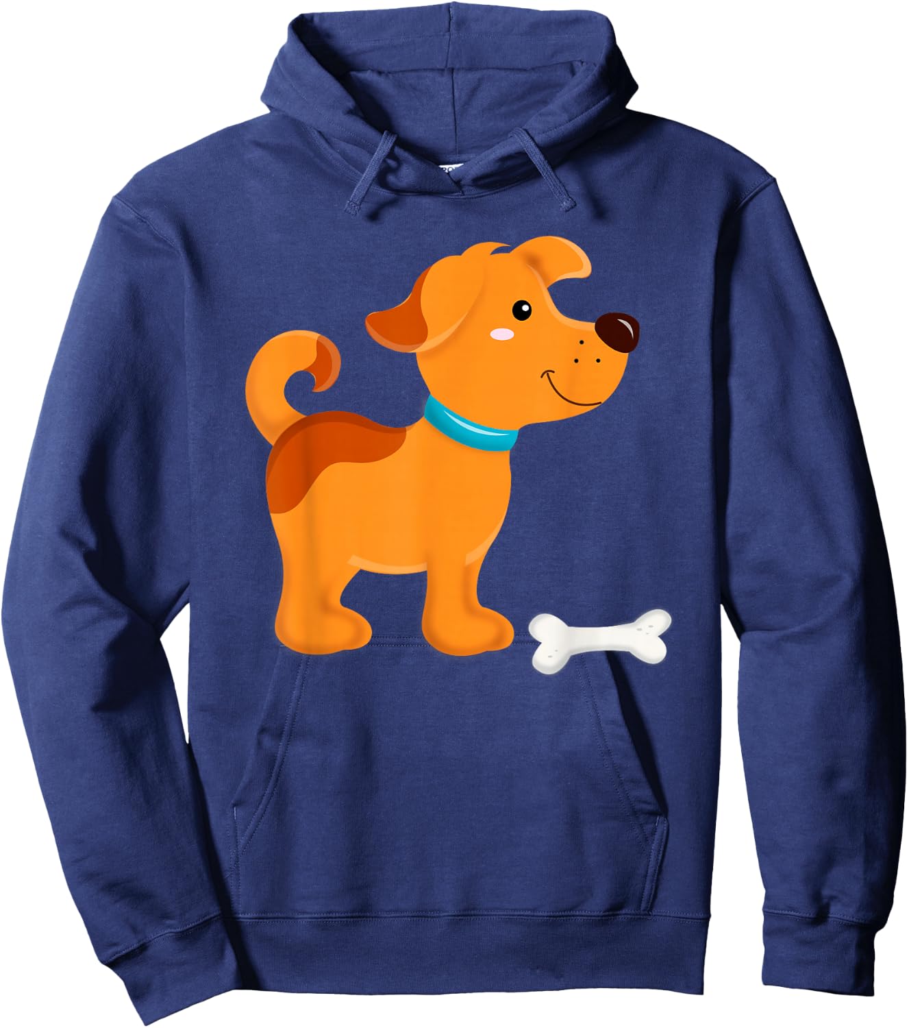 Puppy Boys Girls Dog Baby Children Hoodie - Hoodie | Navy