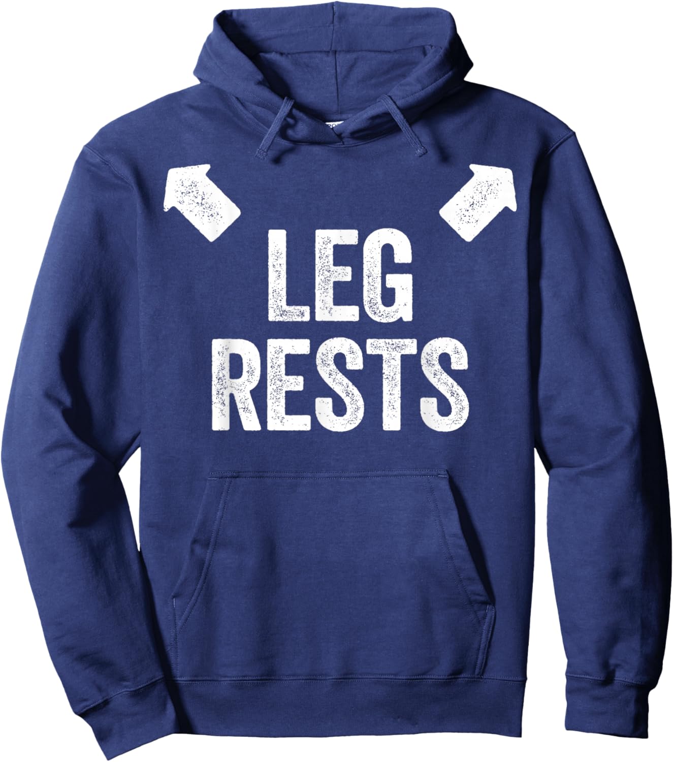 Leg Rests Shirt Adult Humor Dad Joke Hoodie - Hoodie | Navy