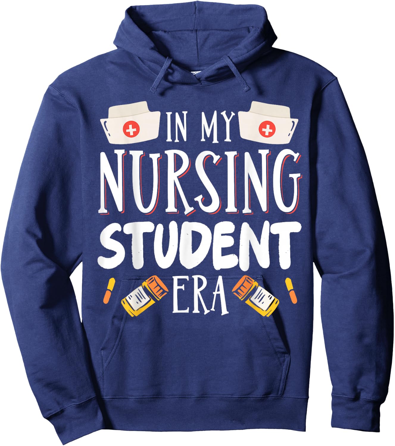 In My Nursing Student Era Hoodie - Hoodie | Navy