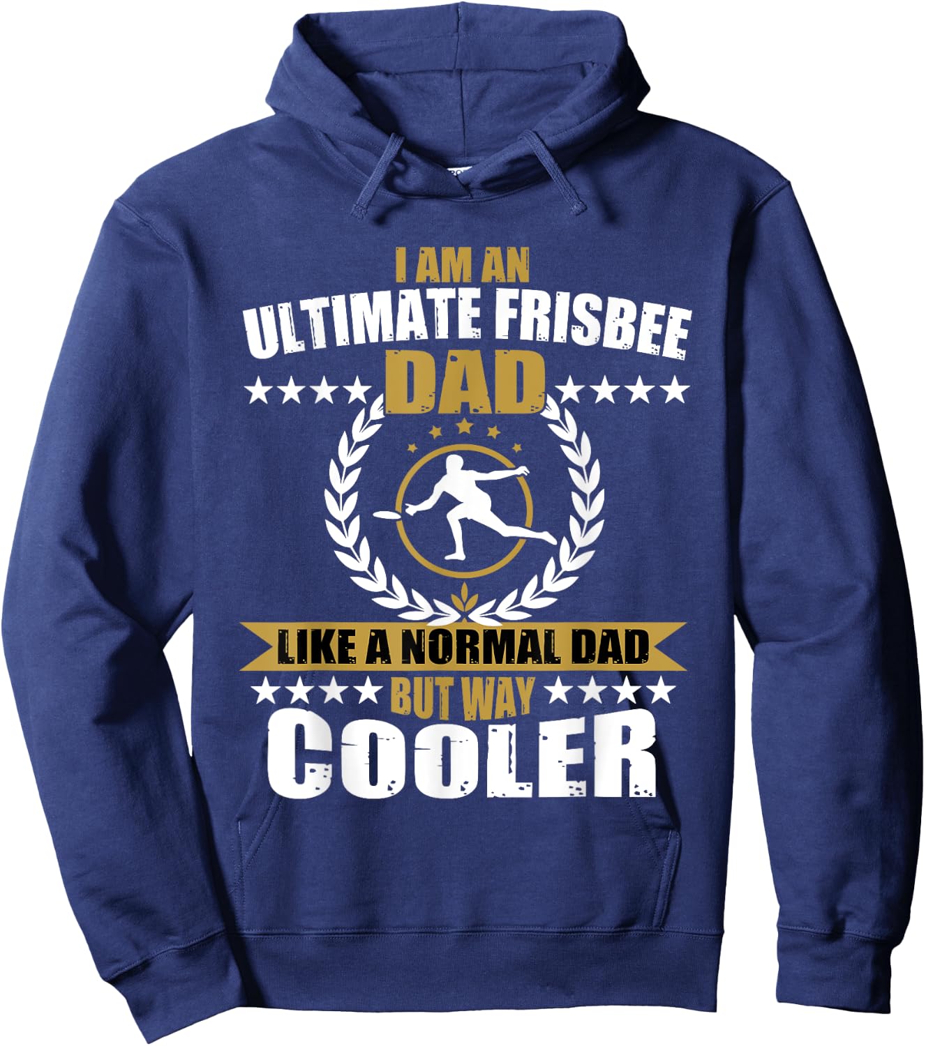 Great Ultimate Frisbee Dad Hoodie - Hoodie | Navy