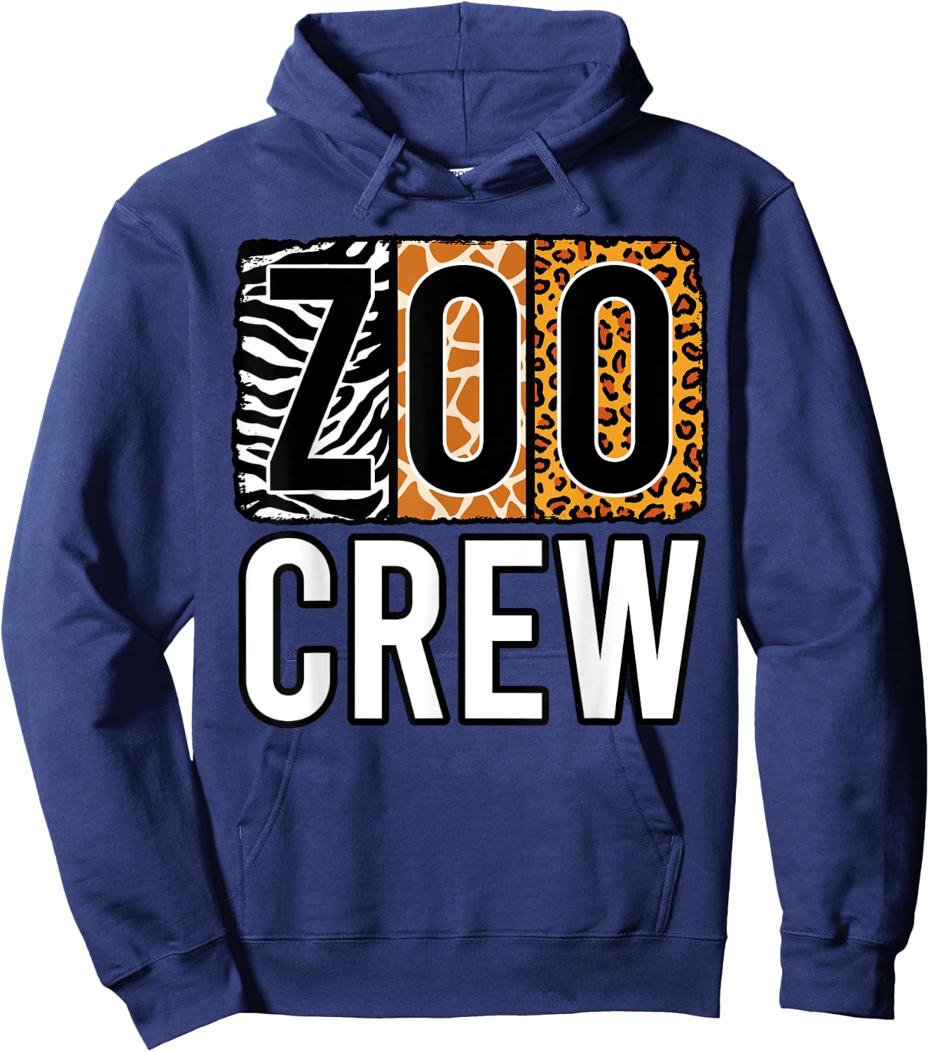 Zoo Crew Zookeeper Costume Safari Wildlife Animal Park Hoodie - Hoodie | Navy