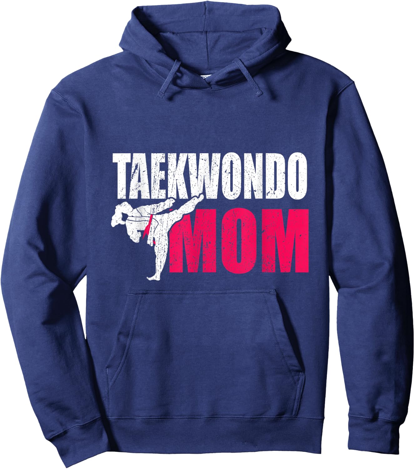 Taekwondo Mom Gift Hoodie - Hoodie | Navy